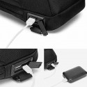 Men's Retro Coin Purse Sling Shoulder Bag Crossbody Bag Oxford Cloth Zipper Solid Color Daily Going out Black Grey Gray Green Black Gray