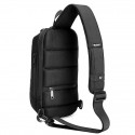 Men's Retro Coin Purse Sling Shoulder Bag Crossbody Bag Oxford Cloth Zipper Solid Color Daily Going out Black Grey Gray Green Black Gray