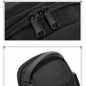 Men's Sling Shoulder Bag Oxford Cloth Zipper Solid Color Daily Going out Black Army Green Royal Blue Rainbow