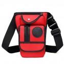 Men's Sling Shoulder Bag Oxford Cloth Zipper Solid Color Daily Green Black Blue Red