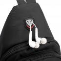 Men's 2022 Tote Baguette Bag Sling Shoulder Bag Oxford Cloth Nylon Zipper Daily Sports Outdoor Green Blue Black Gray