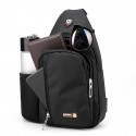 Men's 2022 Tote Baguette Bag Sling Shoulder Bag Oxford Cloth Nylon Zipper Daily Sports Outdoor Green Blue Black Gray