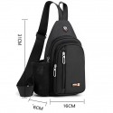 Men's 2022 Tote Baguette Bag Sling Shoulder Bag Oxford Cloth Nylon Zipper Daily Sports Outdoor Green Blue Black Gray