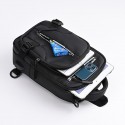 Men's Commuter Backpack Oxford Cloth Nylon Solid Color Large Capacity Lightweight Buttons Zipper Sports & Outdoor Running Green Blue Black Gray