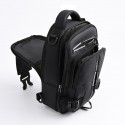 Men's Commuter Backpack Oxford Cloth Nylon Solid Color Large Capacity Lightweight Buttons Zipper Sports & Outdoor Running Green Blue Black Gray