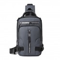 Men's Commuter Backpack Oxford Cloth Nylon Solid Color Large Capacity Lightweight Buttons Zipper Sports & Outdoor Running Green Blue Black Gray