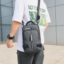 Men's Commuter Backpack Oxford Cloth Nylon Solid Color Large Capacity Lightweight Buttons Zipper Sports & Outdoor Running Green Blue Black Gray