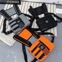 Men's Unisex 2022 Messenger Bag Sling Shoulder Bag Chest Bag Daily Sports Outdoor Black Gray Orange