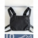 Men's Unisex Sling Shoulder Bag Oxford Cloth Zipper Solid Color Daily Outdoor Black Gray Orange