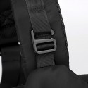 Men's Sling Shoulder Bag Nylon Zipper Solid Color Daily Black Gray Dark Blue