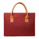 Men's Unisex Laptop Bag Briefcase Nylon Solid Color Daily Office & Career