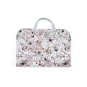 Unisex 3D Print Laptop Bag Oxford Cloth Polyester Zipper Daily Office & Career White Red