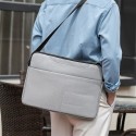 Men's Laptop Bag Oxford Cloth Synthetic Zipper Solid Color Daily Outdoor Black Blue Gray Pink