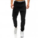 Men's Harem Pants Men's Long Straight Jeans Men's Jogging Pants Casual Solid Color Sports Pants