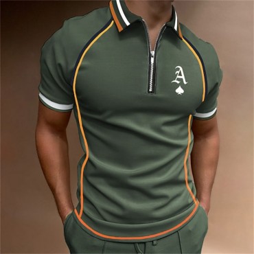Men's Golf Shirt Let...